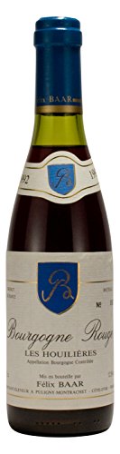 Bourgogne Rouge Les Houilières 1992 - Roter Burgunder Wein aus Frankreich - Besondere Weinrarität zum Geburtstag, Jubiläum, Jahrestag, Hochzeitstag (375ml Flasche) von Félix Baar Grands Vins Fins