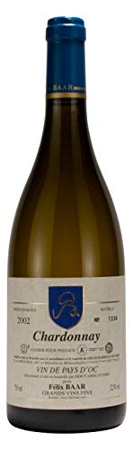 Chardonnay Pays d'Oc 2002 - Koscherer Weiss-wein aus Frankreich, Languedoc Roussilion, Trocken von Félix Baar Grands Vins Fins