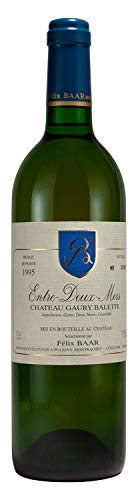 Entre-Deux-Mers 1995 - Edler französischer Bordeaux Weißwein - Besonderer Jahrgangswein, Alter Wein, Weinrarität (1 x 0,75 l Flasche) von Félix Baar Grands Vins Fins