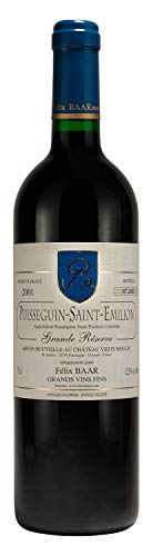 Puisseguin-Saint-Emilion Grande Réserve 2001 - Trockener Bordeaux Rot-wein aus Frankreich (1 x 750 ml Flasche) von Félix Baar Grands Vins Fins
