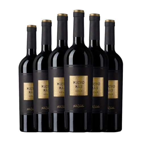 Félix Solís Mucho Más Gold Tempranillo 75 cl Rotwein (Karton mit 6 Flaschen von 75 cl) von Félix Solís