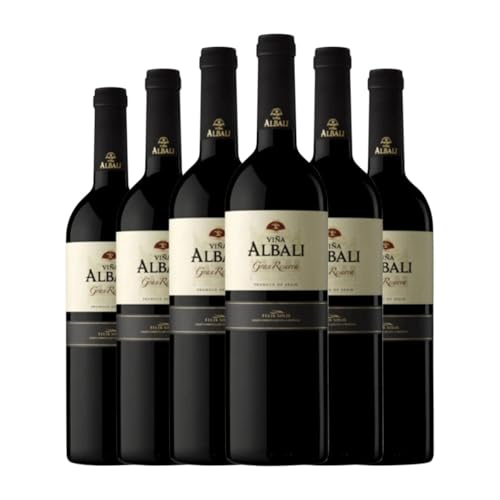 Félix Solís Viña Albali Tempranillo Valdepeñas Große Reserve 75 cl Rotwein (Karton mit 6 Flaschen von 75 cl) von Félix Solís