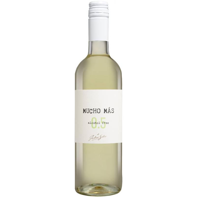 Mucho Más Blanco Alkoholfrei  0.75L 0.5% Vol. Weißwein aus Spanien von Félix Solís