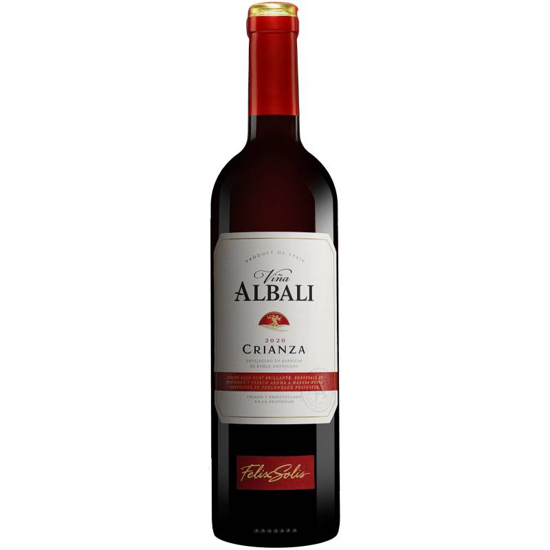 Viña Albali Crianza 2020  0.75L 13% Vol. Rotwein Trocken aus Spanien von Félix Solís