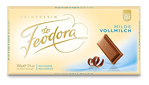 Feodora Chocolade-Tafel Tradition Milde Vollmilch, 5er Pack (5 x 100 g) von Feodora