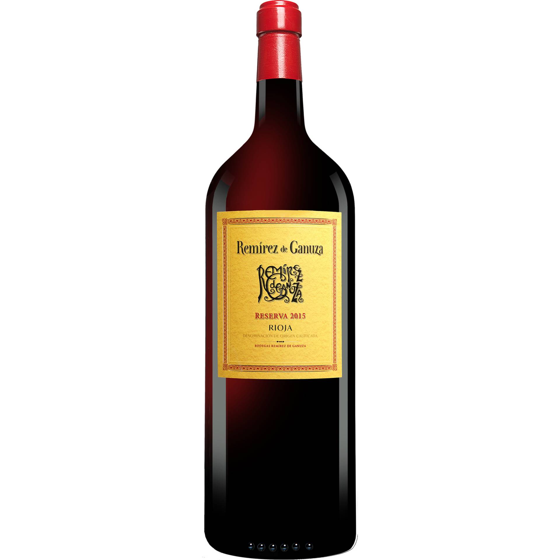 Remírez de Ganuza Reserva - 5,0 L. Jeroboam 2015  5L 15% Vol. Rotwein Trocken aus Spanien von Fernando Remírez de Ganuza