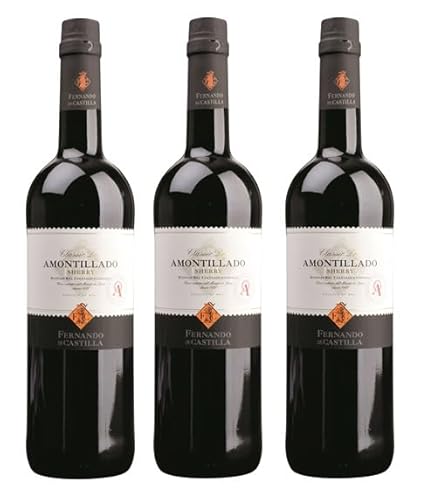 3x 0,75l - Fernando de Castilla - Classic - Amontillado - Jerez D.O.P. - Andalusien - Spanien - Sherry trocken von Fernando de Castilla