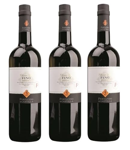 3x 0,75l - Fernando de Castilla - Classic - Fino Dry - Jerez D.O.P. - Andalusien - Spanien - Sherry trocken von Fernando de Castilla