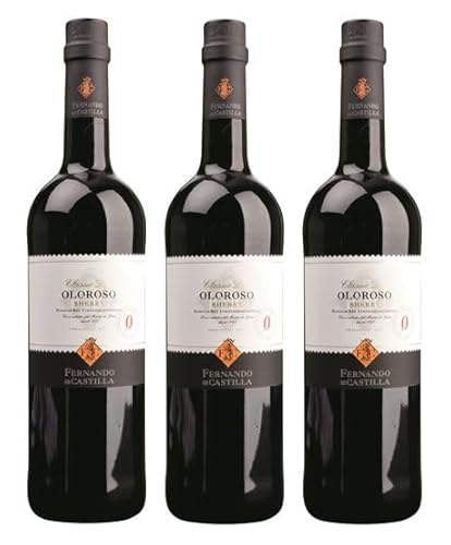 3x 0,75l - Fernando de Castilla - Classic - Oloroso - Jerez D.O.P. - Andalusien - Spanien - Sherry trocken von Fernando de Castilla