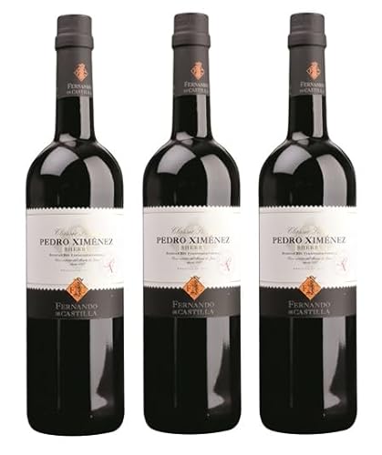 3x 0,75l - Fernando de Castilla - Classic - Pedro Ximénez - Jerez D.O.P. - Andalusien - Spanien - Sherry süß von Fernando de Castilla