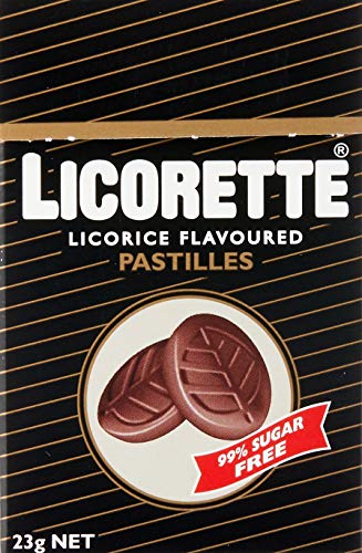 Ferndale Licorette Zuckerfreie Pastillen, 25 g x 18 von Ferndale