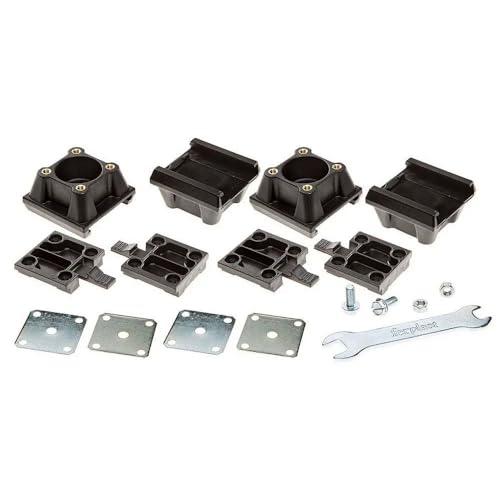 FERPLAST Kit 4 Radständern, Atlas L367, Schwarz, Normal von Ferplast