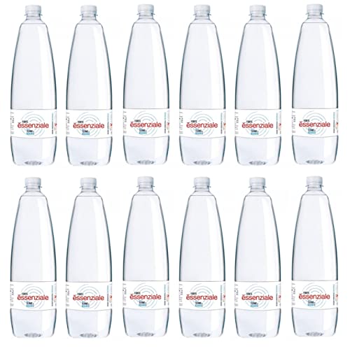 Ferrarelle 12x Fonte Essenziale Acqua Minerale Naturale Natürliches Mineralwasser Einweg PET 1Lt von Ferrarelle