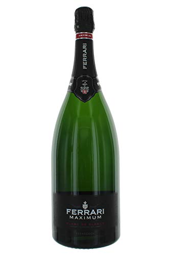 Ferrari MAXIMUM Blanc de Blancs Brut 12,5% Vol. 1,5l in Geschenkbox von Ferrari