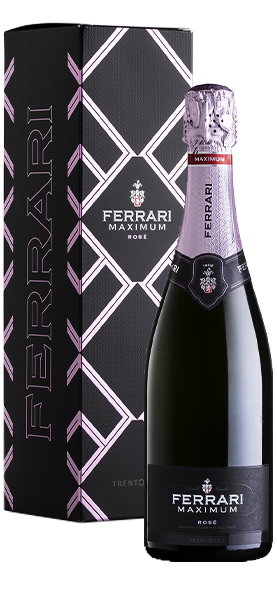 Trento DOC Maximum Rosé Coffret von Ferrari