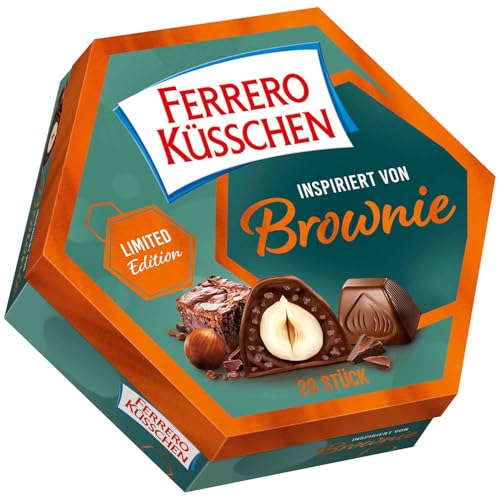 Ferrero Küsschen Brownie Pralinen, Limitierte Edition, 20 Stück von Ferrero Küsschen