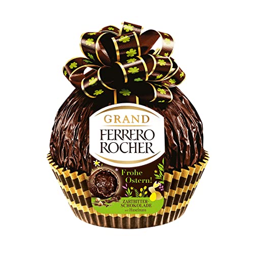 Grand Ferrero Rocher Zartbitterschokolade, mit Haselnuss, 125 g von Ferrero Rocher