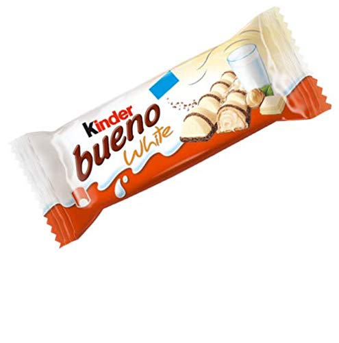 15x Kinder Ferrero Bueno White Doppelriegel a 39g Ferrero Riegel Schokolade von Ferrero