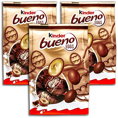 3 er Pack kinder bueno Eggs Ostern 3 x 80g Ostereier Schokolade von Ferrero