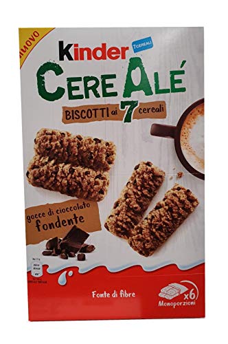 3x Kinder Cerealè biscotti ai 7 cereali 7 Getreidekekse mit tropfende Schokolade von Ferrero