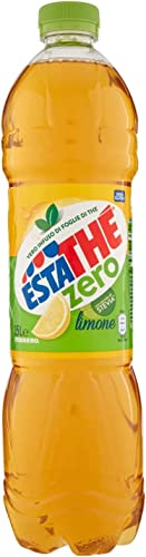 6x Ferrero Eistee Zitrone The' Limone PET 1,5L ESTATHE Zero tea ohne Zucker von Ferrero