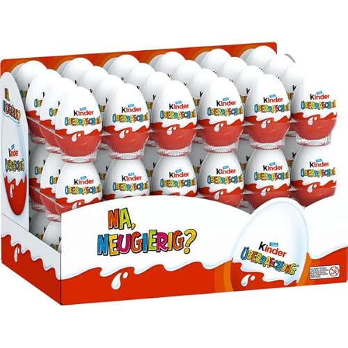 Ferrero Kinder Überraschungs-Ei, 72er Pack (72 x 20g) von Ferrero