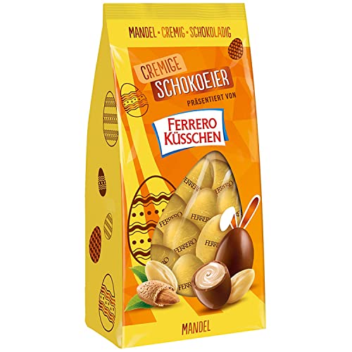 Ferrero Küsschen Cremige Schokoeier Mandel mit Cremefüllung 100g von Ferrero