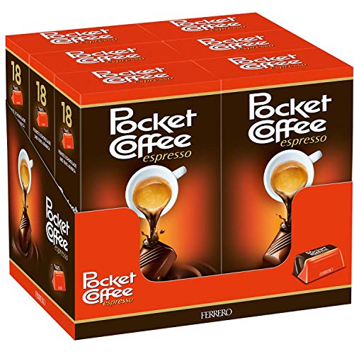 Ferrero Pocket Coffee (6x 225g Packung) von Ferrero