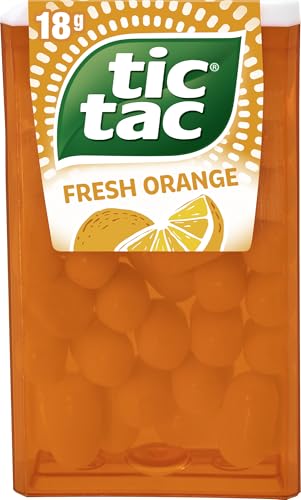 Ferrero tic tac fresh orange – Dragees mit Orangengeschmack – 36 x 18 g Packungen von Tic Tac