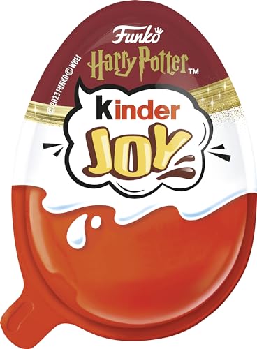 kinder Joy – Eine Hälfte mit leckerer Mich-, Kakaocreme und Knusperkugeln und die andere Hälfte mit toller Überraschung – 1 kinder Joy à 20 g von Ferrero