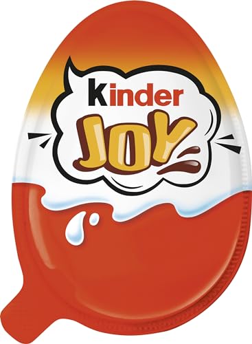 kinder Joy – Eine Hälfte mit leckerer Mich-, Kakaocreme und Knusperkugeln und die andere Hälfte mit toller Überraschung – 1 kinder Joy à 20 g von Ferrero