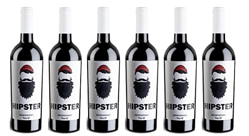 6x 0,75l - 2022er - Ferro 13 - Hipster - Negroamaro - Puglia I.G.P. - Apulien - Italien - Rotwein trocken von Ferro 13