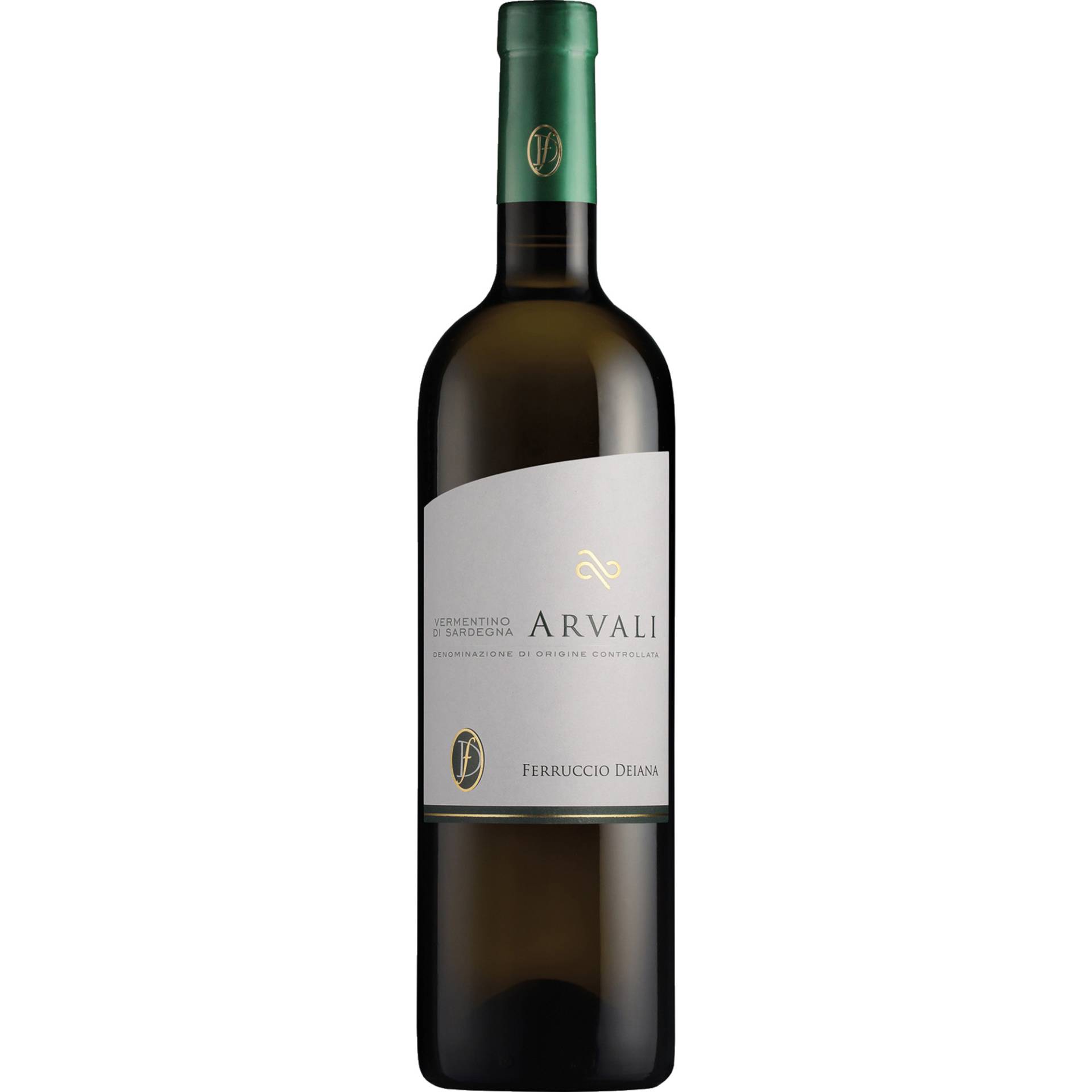 Arvali, Vermentino di Sardegna, Sardinien, 2023, Weißwein von Ferruccio Deiana,09040,Settimo San Pietro (CA),Italien