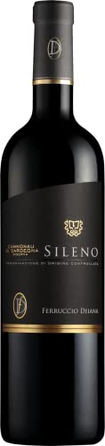 Sileno Cannonau di Sardegna Riserva 2019 (1x 0,75L) | trocken | Rotwein | Italien | Monica di Sardegna von Ferruccio Deiana