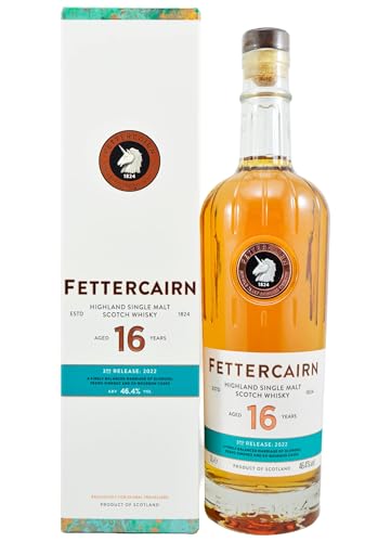 Fettercairn 16 Years Old Highland Single Malt Scotch Whisky 46,4% Vol. 1l in Geschenkbox von Fettercairn