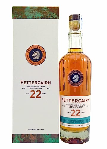 Fettercairn 22 Years Old Highland Single Malt Scotch Whisky 47% Vol. 0,7l in Geschenkbox von Fettercairn