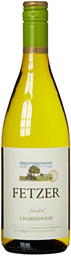 Fetzer Sundial Chardonnay Trocken | Kalifornischer Weißwein mit Fruchtigen Aromen | (1 x 0,75l) von Fetzer