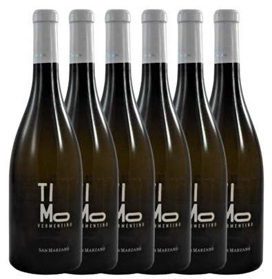 6 x Timo Vermentino Salento IGP 2024 von Feudi di San Marzano im Sparpack (6x0,75l), trockener apulischer Weißwein von Feudi di San Marzano