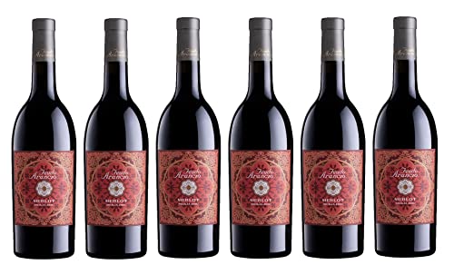 6x 0,75l - 2022er - Feudo Arancio - Merlot - Sicilia D.O.P. - Sizilien - Italien - Rotwein trocken von Feudo Arancio