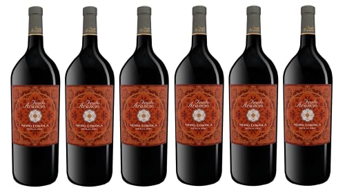 6x 1,5l - 2021er - Feudo Arancio - Nero d'Avola - MAGNUM - Sicilia D.O.P. - Sizilien - Italien - Rotwein trocken von Feudo Arancio