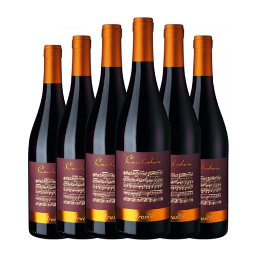 Feudo Arancio Cantodoro Sicilia 75 cl Rotwein (Karton mit 6 Flaschen von 75 cl) von Feudo Arancio