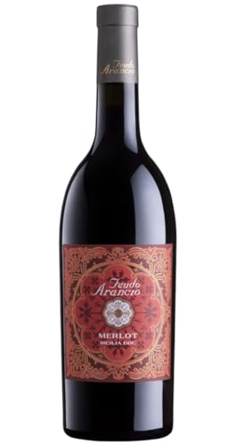 Feudo Arancio Feudo Arancio Merlot Sizilien 2021 Wein (1 x 0.75 l) von Feudo Arancio