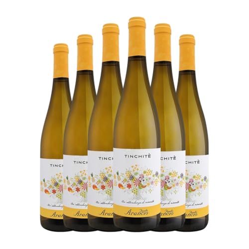 Feudo Arancio Tinchitè Grillo Terre Siciliane 75 cl Weißwein (Karton mit 6 Flaschen von 75 cl) von Feudo Arancio