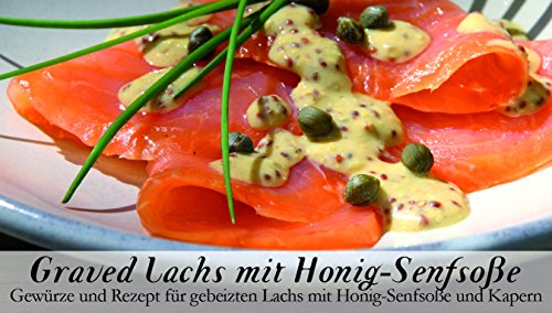 Feuer & Glas Food-Kasten Graved Lachs mit Senfsauce, Gewürze Rezept & Einkaufsliste, 53g von Feuer und Glas