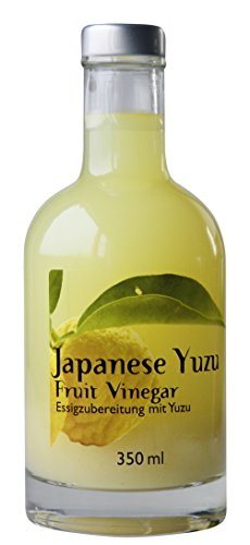 Feuer & Glas Japanischer Yuzu Essig, 350 ml - Feinschmecker-Essig ideal für Sushi, Fisch und Salat-Dressing von Feuer und Glas