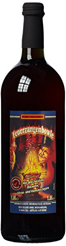 Feuerzangenbowle Prinzess Kellerei Aromatisiertes weinhaltiges Getränk, (6 x1,0 l) von Feuerzangenbowle