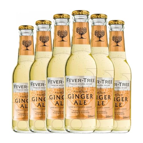 Getränke und Mixer Fever-Tree Ginger Ale Kleine Flasche 20 cl (Schachtel mit 6 Kleine Flasche von 20 cl) von Distribuidor