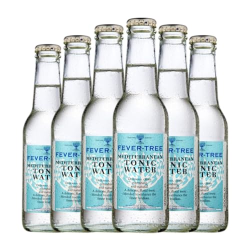 Getränke und Mixer Fever-Tree Mediterranean Tonic Water Kleine Flasche 20 cl (Schachtel mit 6 Kleine Flasche von 20 cl) von Fever-Tree Tonic Water