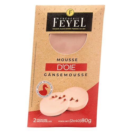 Feyel | Gänse-Mousse | französische Delikatesse | gekühlt geliefert | 80g von Feyel