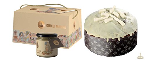 Fiasconaro Panettone Nero Sublime Schokolade von Modica und Walderdbeeren , 1kg von Fiasconaro